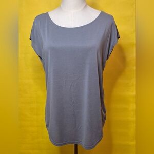 Green Envelope Slate Gray Women's Top